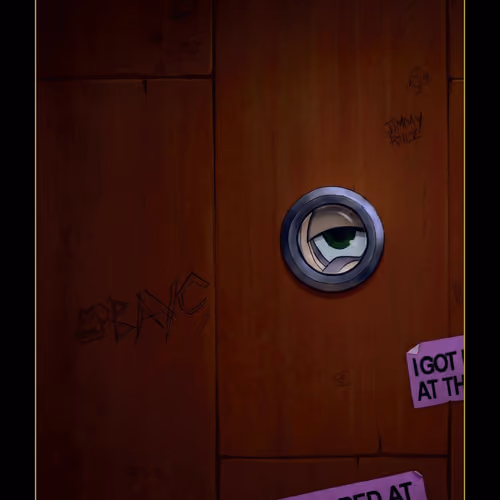Bored at the Door