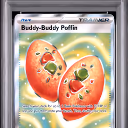 2025 #167 Buddy-Buddy Poffin PSA 9 Meg EN-Mega Evolution