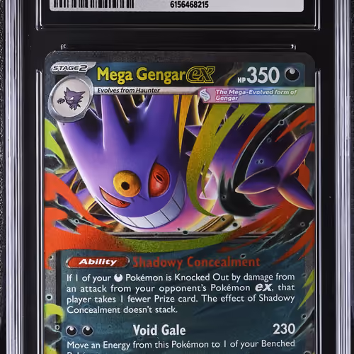 2025 #056 Mega Gengar ex CGC 9 Phantasmal Flames - PFL EN - English