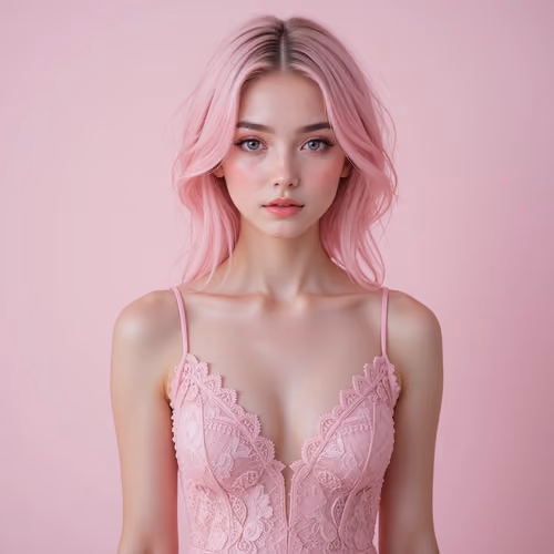 Pink hair #02