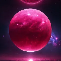 The Pink World Beyond the Stars