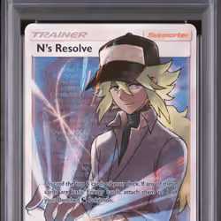 2019 #232 Full Art/N's Resolve PSA 10 Sun & Moon Cosmic Eclipse Pokemon
