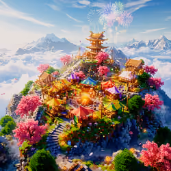 Mountain Festival Village