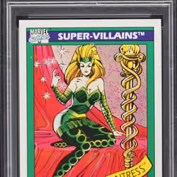 1990 #62 Impel Marvel Universe Enchantress NRMT PSA 7
