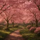 Blossoms in the Golden Light