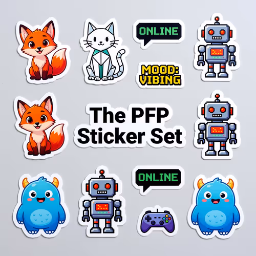 The PFP Sticker Set