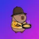 Capy is cooking 