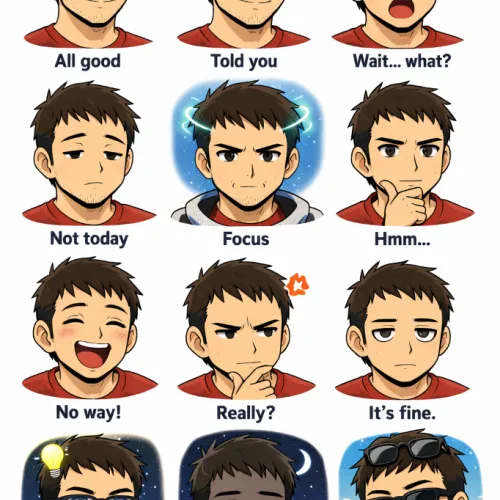 Same Face, Different Energy