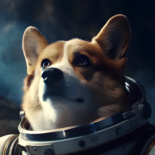 Corgi to the Moon
