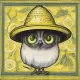 Owl In The Hat