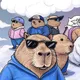 blue capy