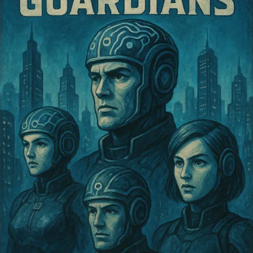 Neural Sentinels of the Blue City #1
