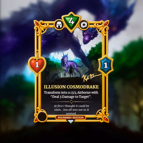 Founders Card: Illusion Cosmodrake