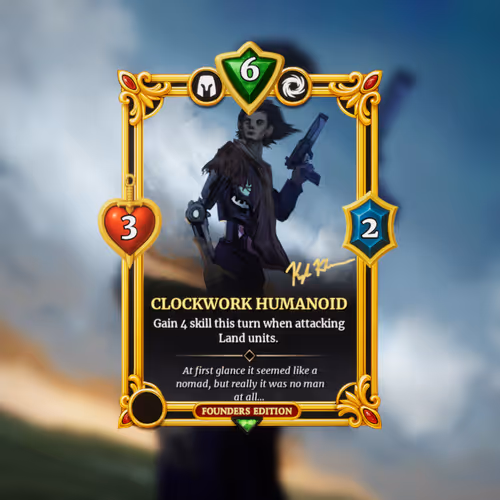 Founders Card: Clockwork Humanoid