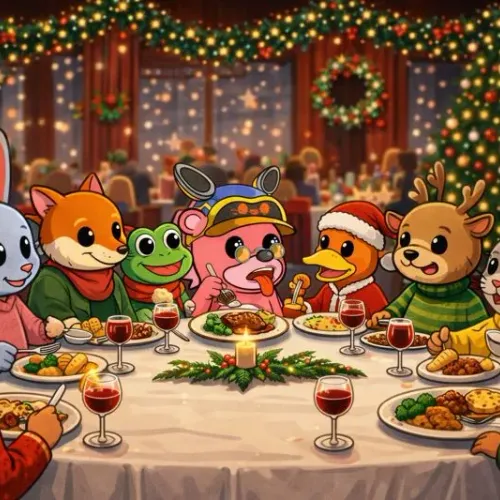 Sharing Joy at the Christmas Dinner #1