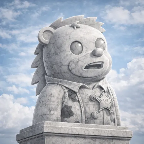 Monument to Sheriff Quill
