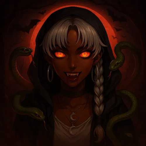 Lunara, the Serpent Moon Enchantress #1
