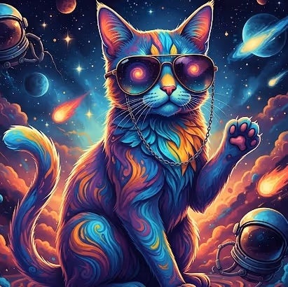 Space cat #1