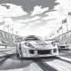 racing car