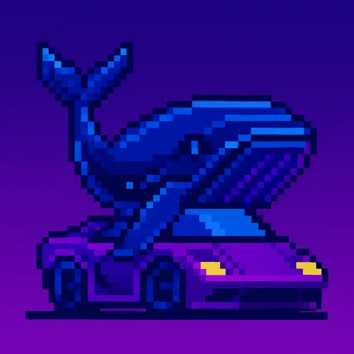 Whale on a Lambo