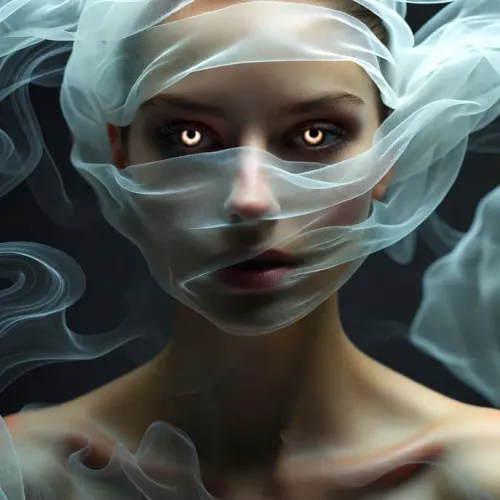 NFT Title: The Whispering Veil