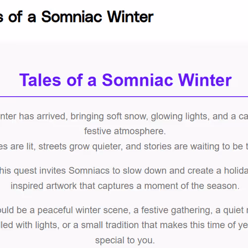 Tales Somniac