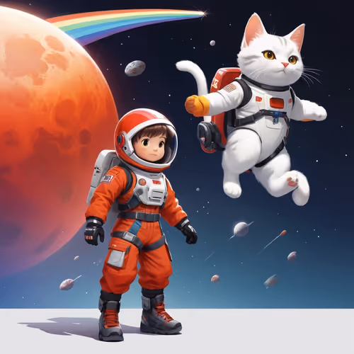 cat space