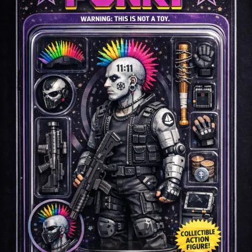 Punki Action Figure