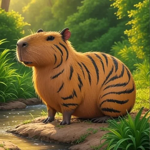 Cappybara Tiger