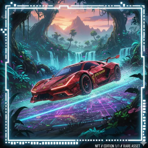 red car racing 