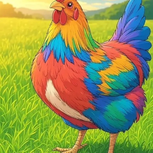 Rainbow Cluck