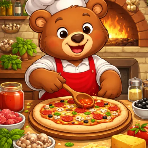 Cooking Bear