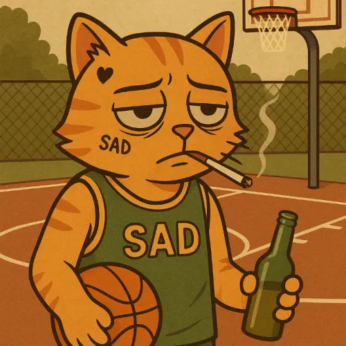 Sadcat Hoops: Missed Shots & Heavy Thoughts