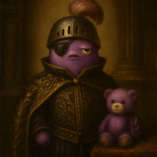 Purple knight