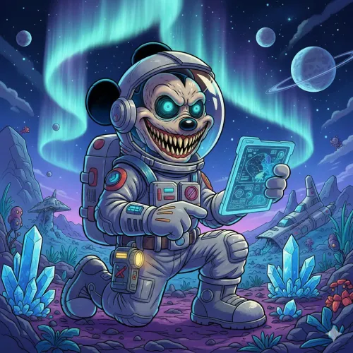 Mickey The Void-Walker: Frontiers of Chaos