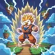 Super Saiyan Chicken Goku