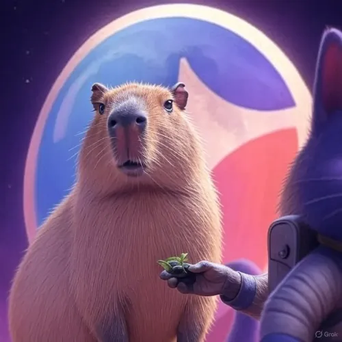 capybara looks at