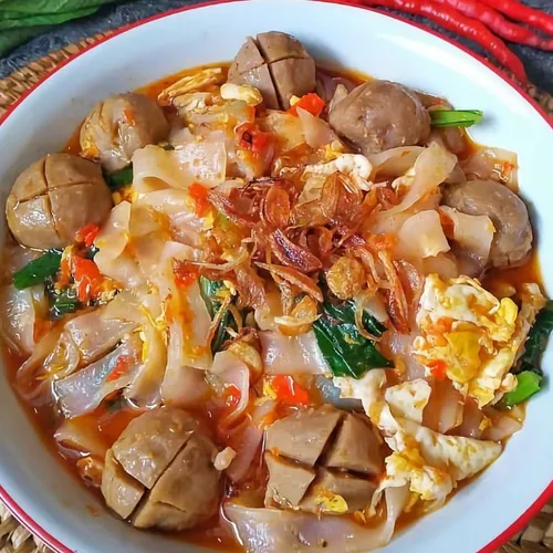 Seblak Bakso Super Pedas