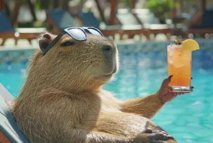 Chilling Capybara