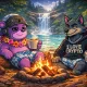 Somnia Friends postcard-style