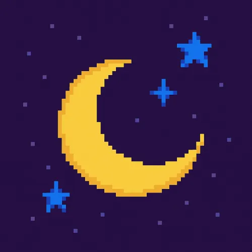 Pixel Moon of Somnia