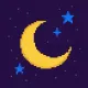 Pixel Moon of Somnia