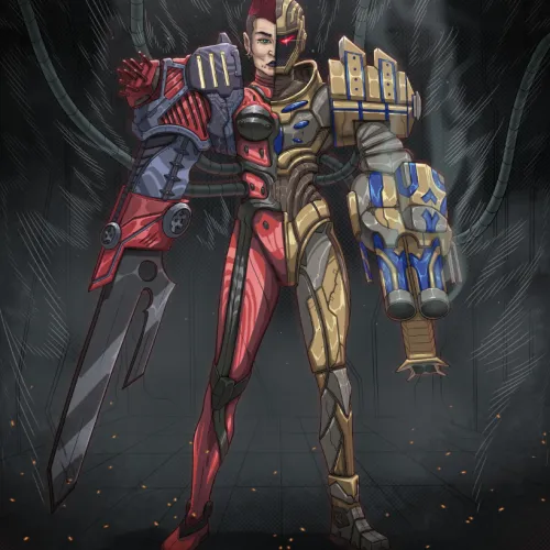 Neuro Guardians sword x gun