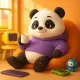 Manda - The lazy panda