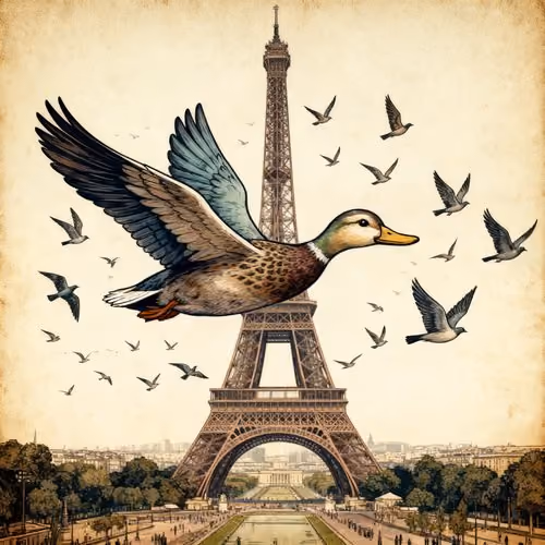 Paris and Duck