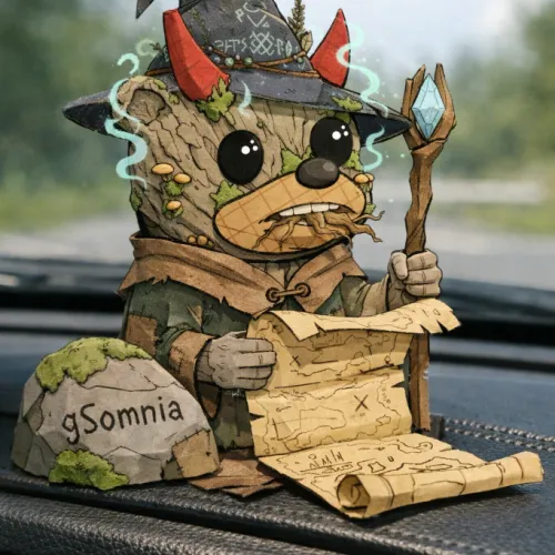 A mysterious paper wizard