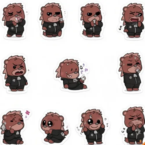 There are many personalities in one character.