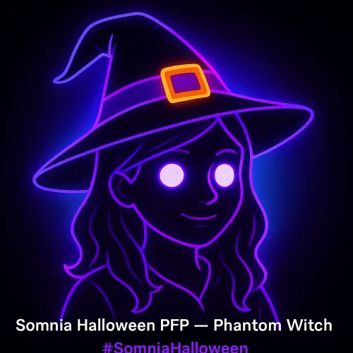 Somnia Halloween PFP — Phantom Witch