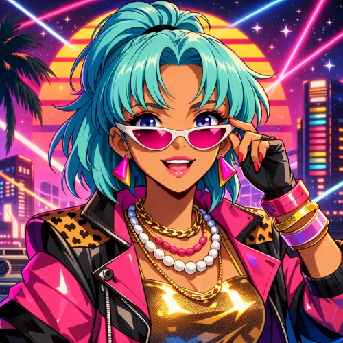 Neon Pulse Muse