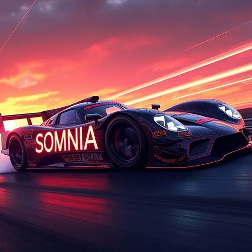 somnia racing car